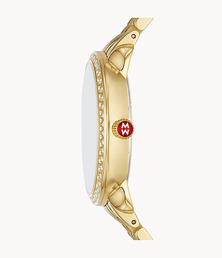 Michele Serein Mid Diamond Bezel Roman Women's Watch MWW21B000161