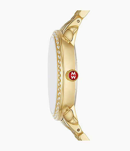 Michele Serein Mid Diamond Bezel Roman Women's Watch MWW21B000161