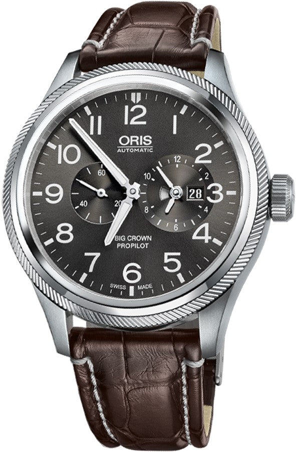 Oris Big Crown ProPilot Worldtimer Grey Dial Men's Watch 69077354063LS