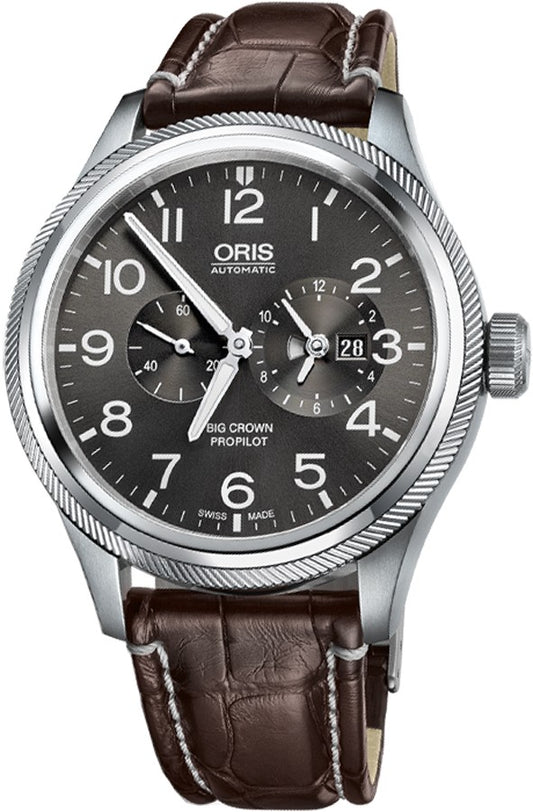 Oris Big Crown ProPilot Worldtimer Grey Dial Men's Watch 69077354063LS