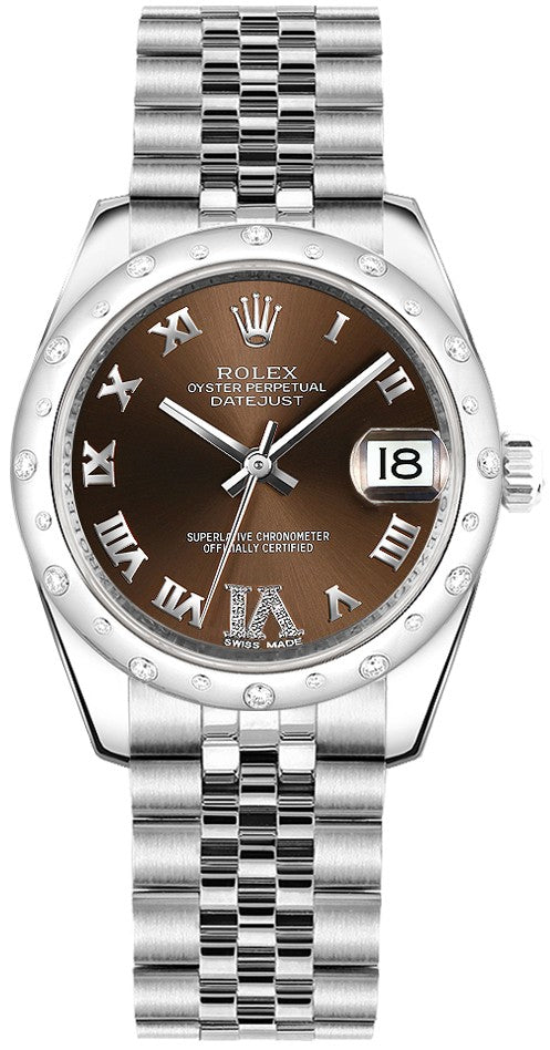Rolex Datejust 31 Ladies Watch 178344-0001