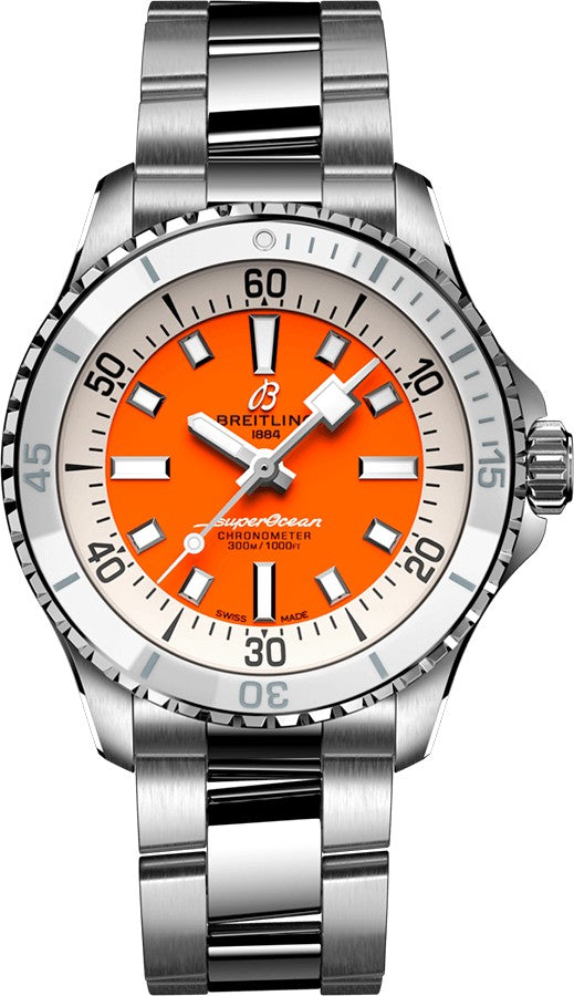 Breitling Superocean Automatic 36 Steel Women's Watch A17377211O1A1