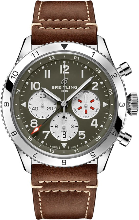 Breitling Aviator Super Avi B04 Curtiss Warhawk 46mm Men's Watch AB04452A1L1X1