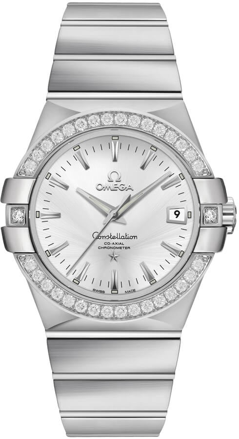 Omega Constellation Diamond Luxury Watch 123.15.35.20.02.001