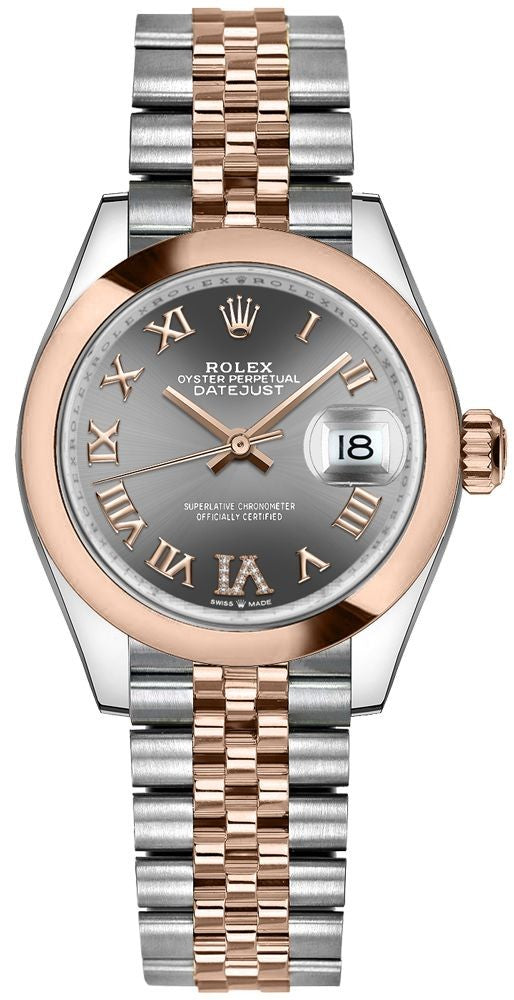 Rolex Datejust 31 Rhodium Dial Roman Numerals Women's Watch 278241-0030