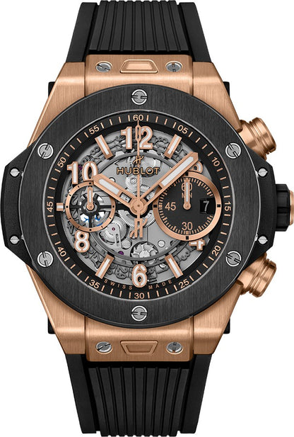 Hublot Big Bang Unico King Gold Ceramic Men's Watch 421.OM.1180.RX