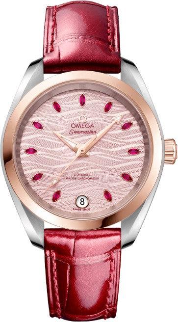 Omega Seamaster Aqua Terra Rubies Women's Watch 220.23.34.20.60.001