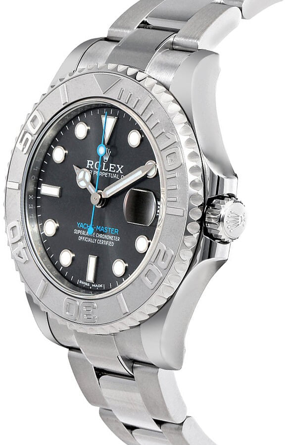 Rolex Yacht-Master 37 Rhodium Grey Dial Unisex Watch 268622-0002