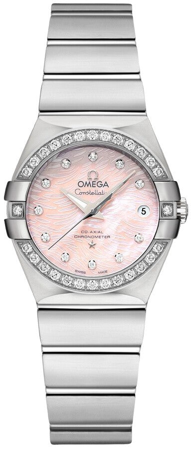 Omega Constellation Diamond Luxury Women's Watch 123.15.27.20.57.002