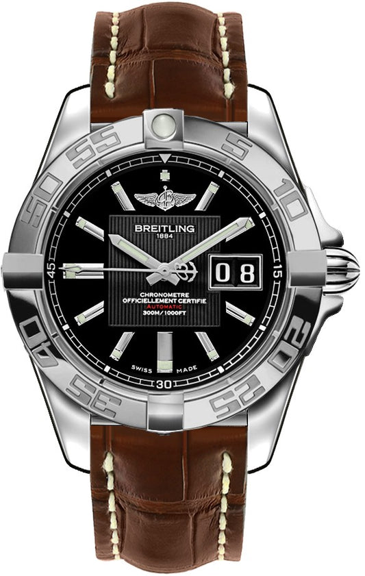 Breitling Galactic 41 Black Dial Sale Men's Watch A49350L2/BA07-725P