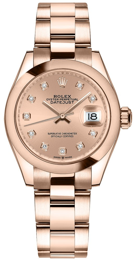 Rolex Datejust 31 Diamond Hour Markers Women's Watch 278245-0029