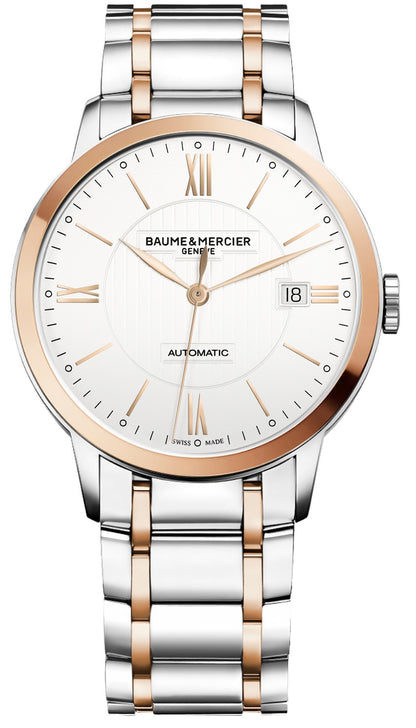 Baume & Mercier Classima Silver Dial Men's Watch 10217