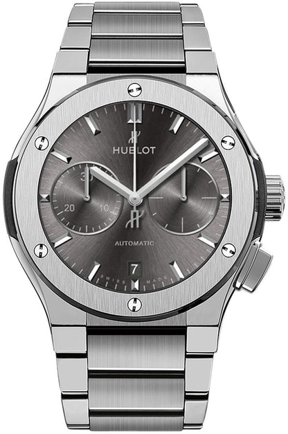 Hublot Classic Fusion Chronograph Black Dial Men's Watch 520.NX.7071.NX