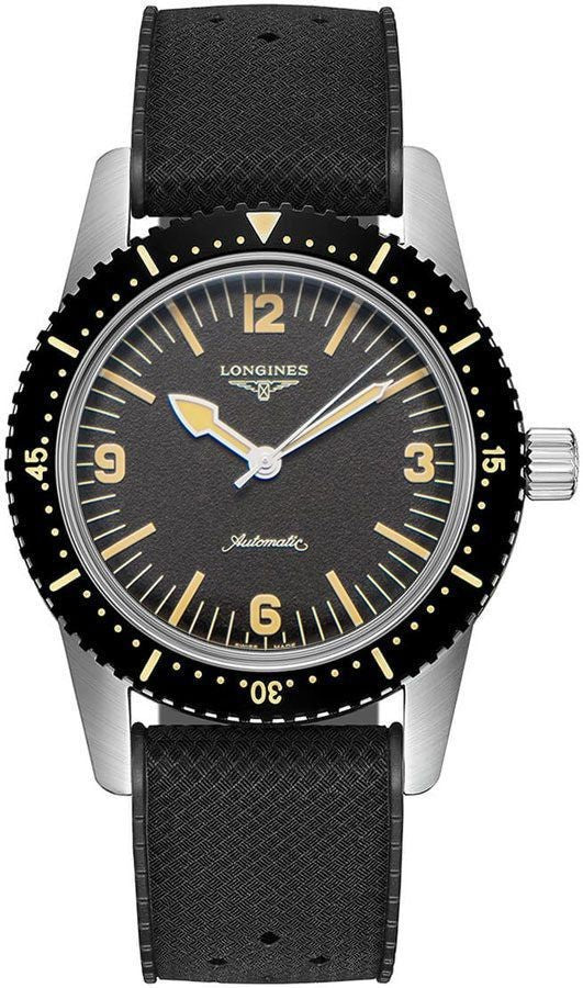 Longines Heritage Skin Diver Automatic Black Dial Men's Watch L2.822.4.56.9