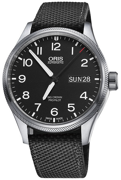 Oris Big Crown ProPilot Day Date Men's Watch 75276984164FS-Black