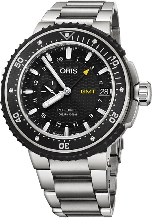 Oris ProDiver GMT Titanium Men's Watch 74877487154MB