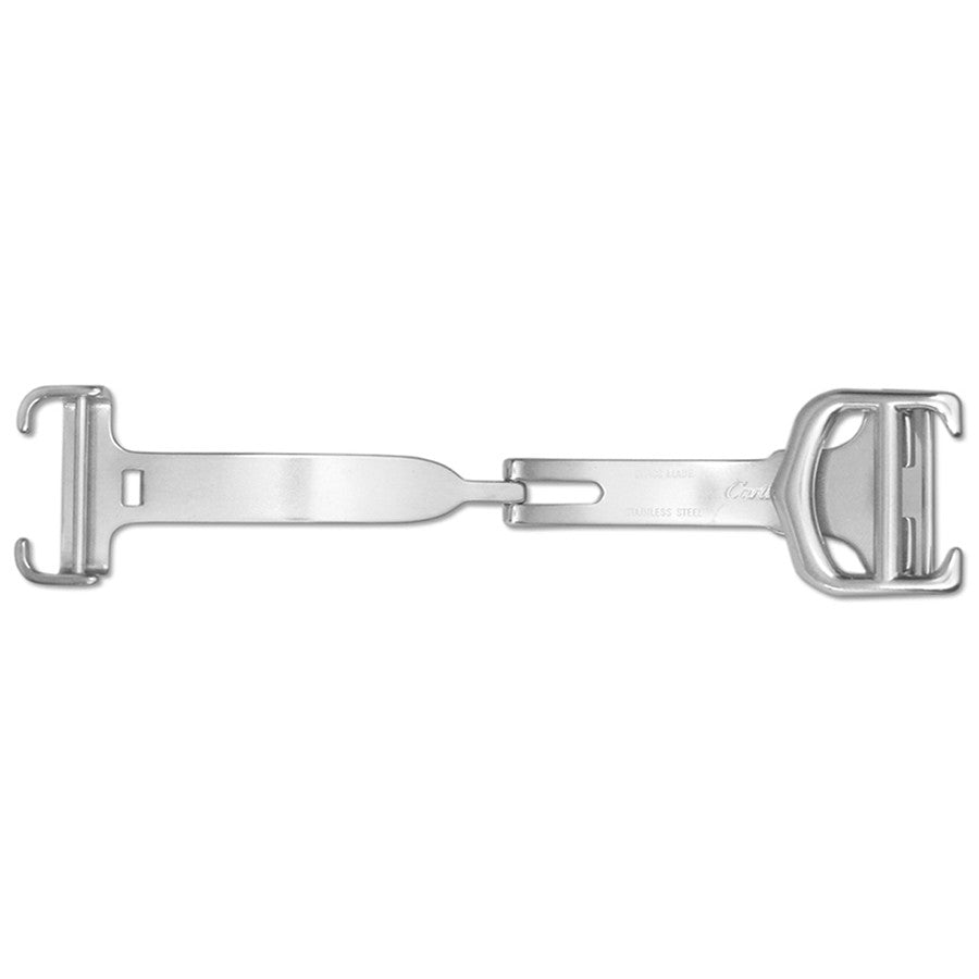 Cartier Ladies 14mm Steel Deployment Watch Buckle CRSDBW