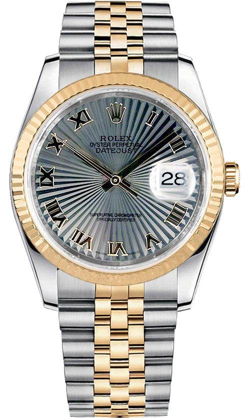 Rolex Datejust 36 Oystersteel & Gold Watch 116233