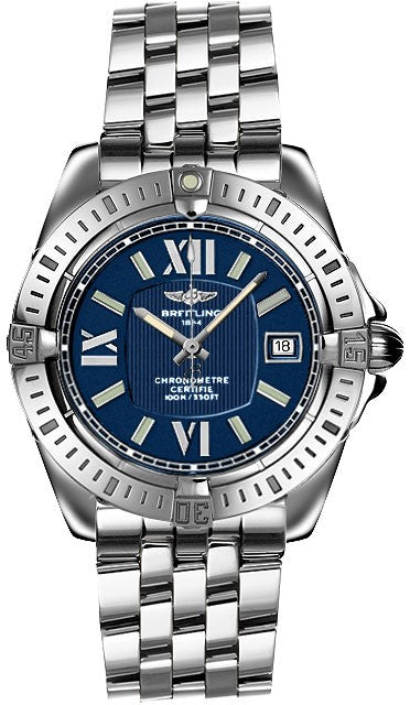 Breitling Galactic 41 Blue Dial Men's Watch A49350/BLUE-366A