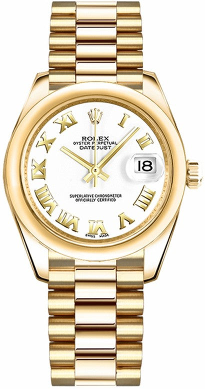 Rolex Datejust 31 Gold Women's Watch 178248