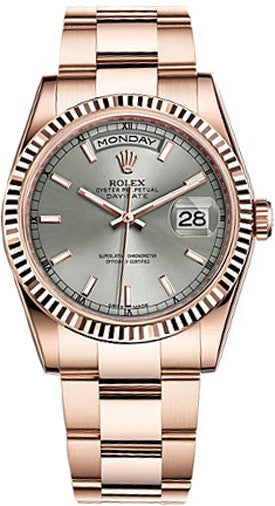 Rolex Day-Date 36 Automatic Rose Gold Watch 118235-0134