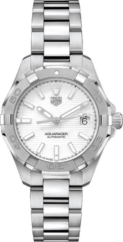 Tag Heuer Aquaracer Pearl White Dial Automatic Ladies Watch WBD2311.BA0740