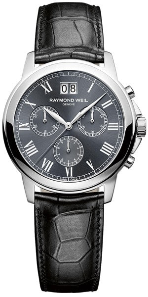 Raymond Weil Tradition Grey Dial Men's Watch 4476-STC-00600