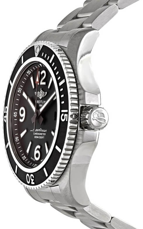 Breitling Superocean Automatic 44 Black Dial Men's Watch A17367D71B1A1