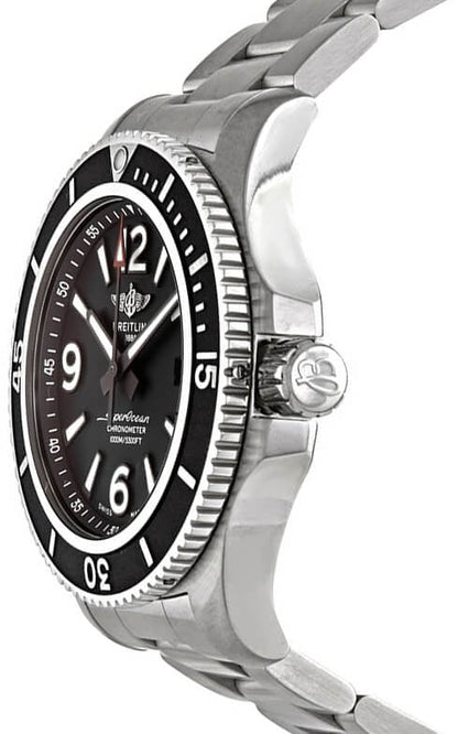 Breitling Superocean Automatic 44 Black Dial Men's Watch A17367D71B1A1
