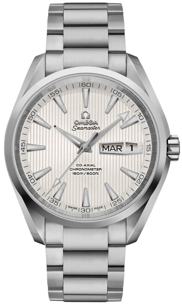 Omega Seamaster Aqua Terra Co-Axial Silver Dial Men's Watch 231.10.43.22.02.001