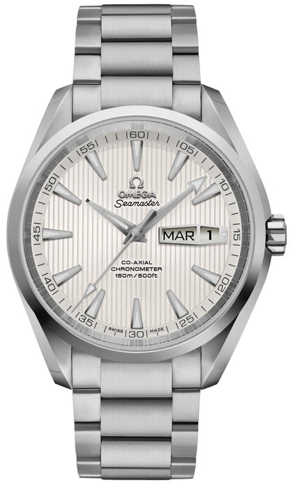 Omega Seamaster Aqua Terra Co-Axial Silver Dial Men's Watch 231.10.43.22.02.001