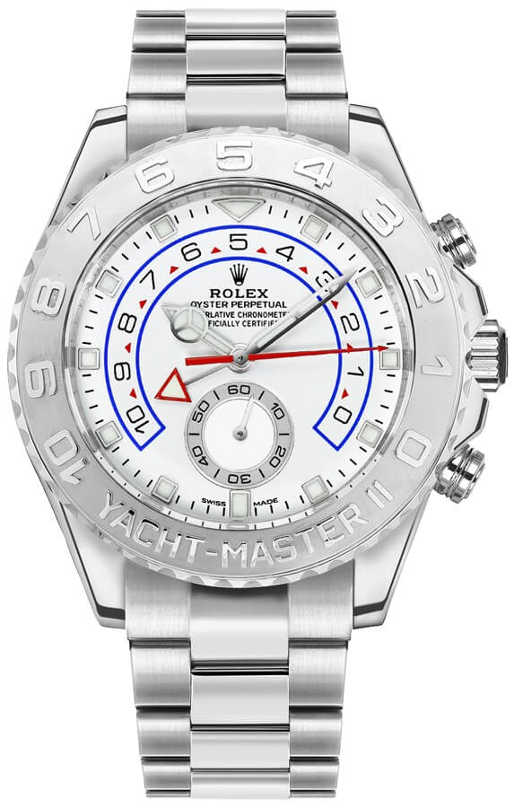 Rolex Yacht-Master II White Dial 44mm Men's Watch 116689-0002