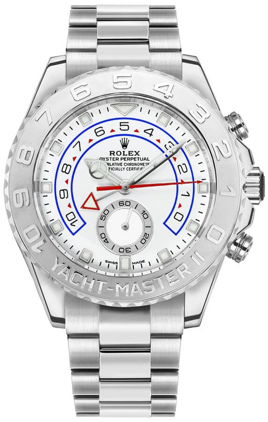 Rolex Yacht-Master II White Dial 44mm Men's Watch 116689-0002