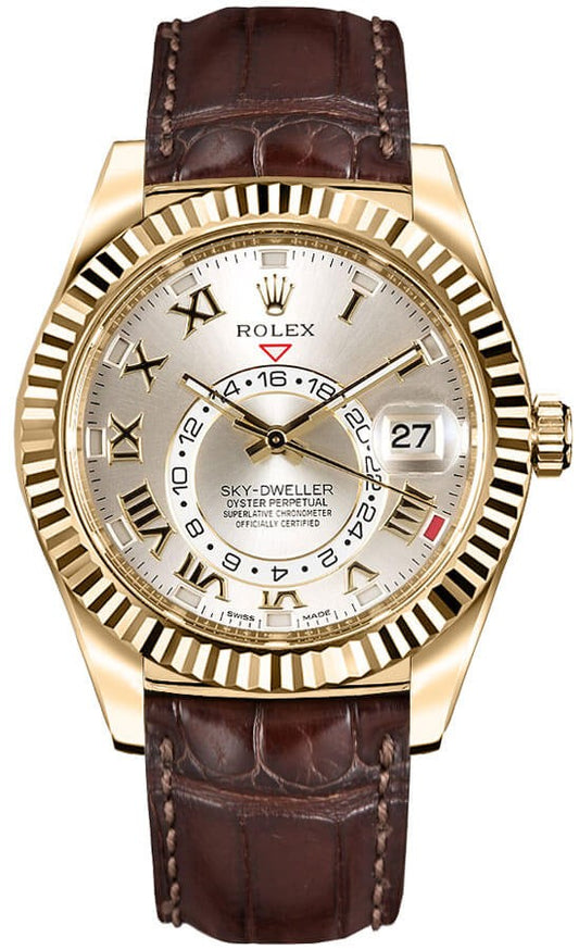 Rolex Sky-Dweller Gold Men's Watch 326138-0003
