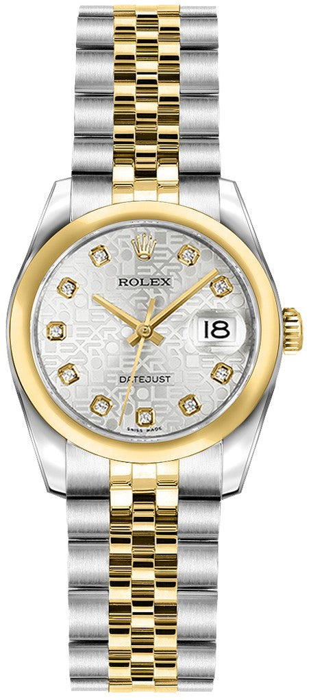 Rolex Lady-Datejust 26 Women's Yellow Gold & Steel Women's Watch 179163