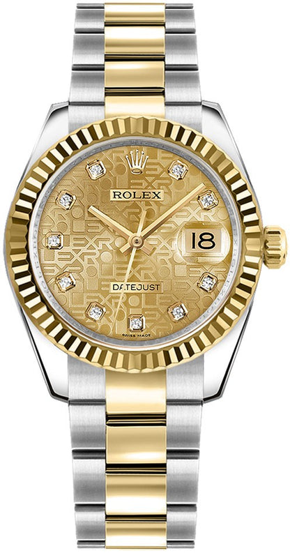 Rolex Datejust 31 Elegant Women's Watch 178273-0043
