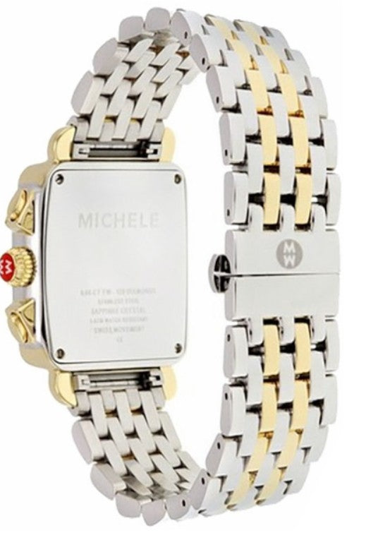 Michele Deco Blue Lapis Dial Diamonds Women's Watch MWW06A000790