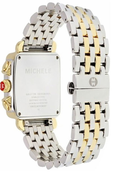 Michele Deco Blue Lapis Dial Diamonds Women's Watch MWW06A000790