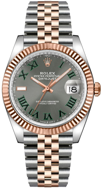 Rolex Datejust 36 Wimbledon Dial Automatic Unisex Watch 126231-0029