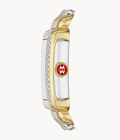 Michele Deco Mid Diamond Bezel Lapis Dial Women's Watch MWW06V000125