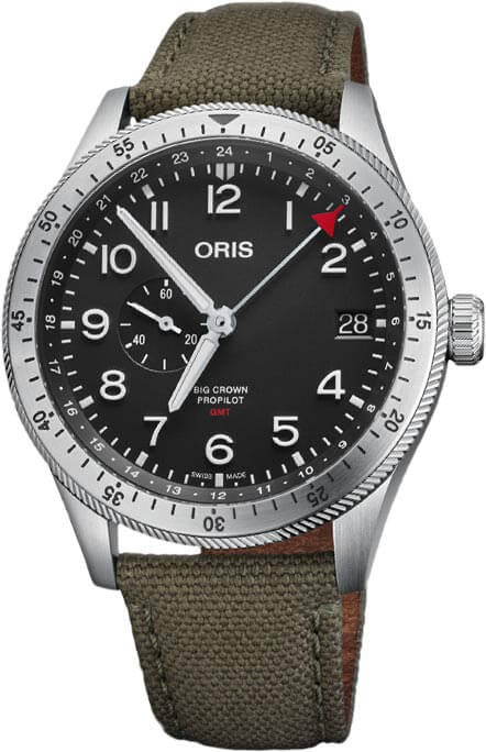 Oris Big Crown ProPilot Timer GMT 44mm Men's Watch 74877564064FS