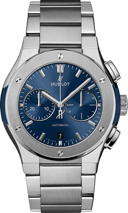 Hublot Classic Fusion Blue Chronograph Men's Watch 540.NX.7170.NX