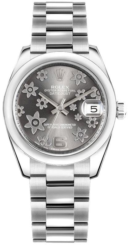 Rolex Datejust 31 Rhodium Dial Watch 178240-0040