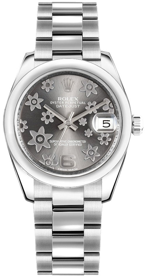 Rolex Datejust 31 Rhodium Dial Watch 178240-0040