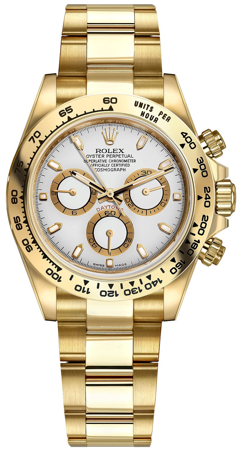 Rolex Cosmograph Daytona White Dial Men's Watch 116508-0001