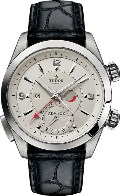 Tudor Heritage Advisor Silver Dial Men's Watch M79620T-0011
