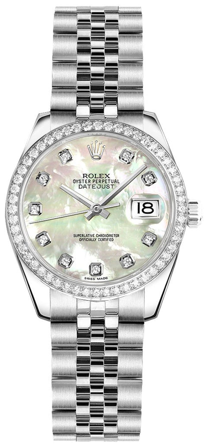 Rolex Lady-Datejust 26 Pearl Women's Watch 179384