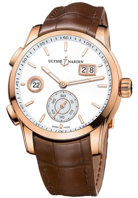 Ulysse Nardin Dual Time Manufacture Men's Luxury Watch 3346-126/90