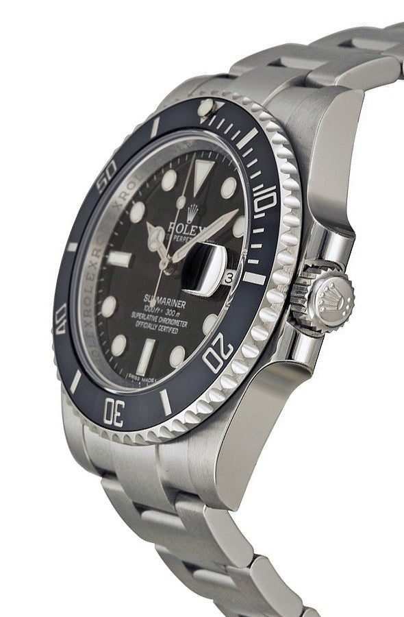 Rolex Submariner Date Black Dial Oystersteel Men's Watch 116610LN-0001