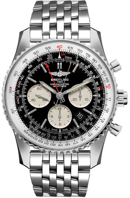 Breitling Navitimer Rattrapante Chronograph Men's Watch AB031021/BF77-453A